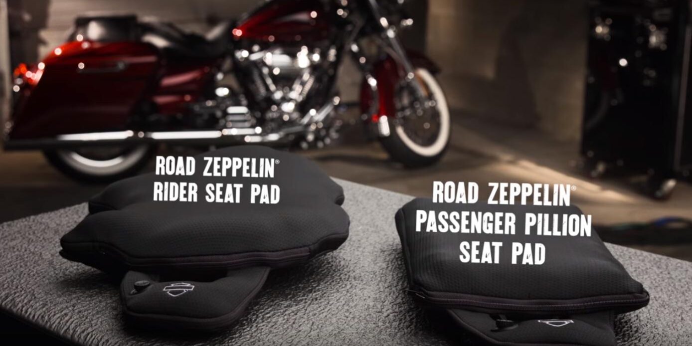 ロードツェッペリン・シートパッド☆Road Zeppelin Seat Pads | ハーレーダビッドソン 東久留米 （カスタム）｜ハーレー の新車、中古車